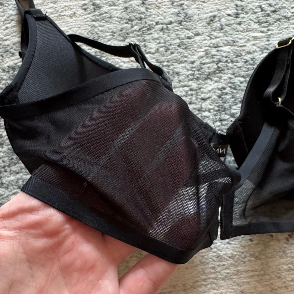 🆕 Nicole Miller light lift push up t-shirt bra in black
